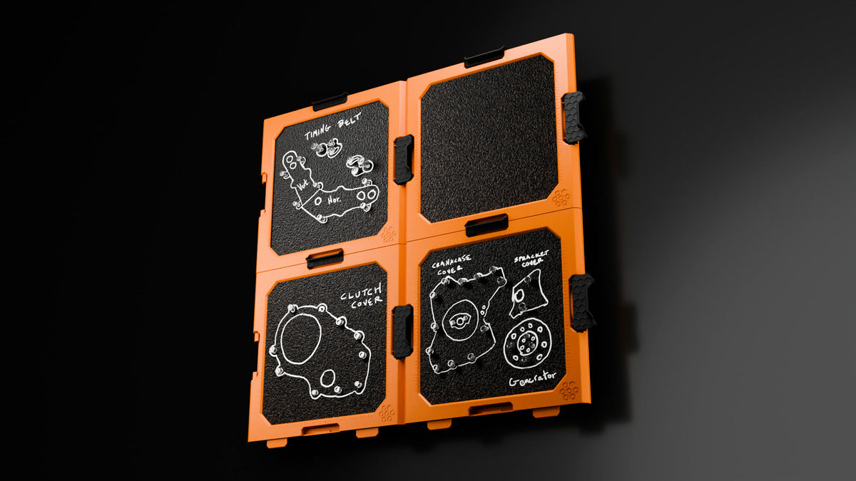 BILDTRAK wall mount configuration